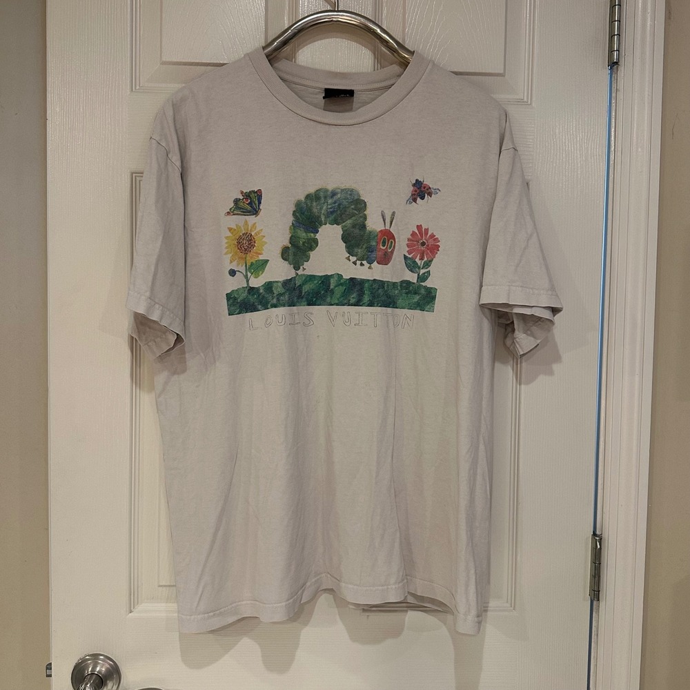 Hungry Caterpillar LV Graphic T-Shirt Tan size XL